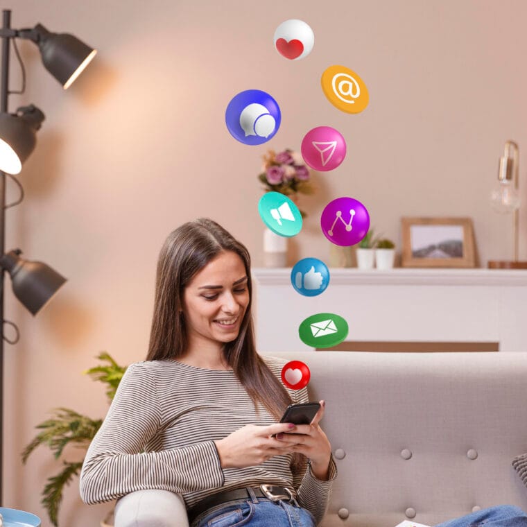 social-media-marketing-concept-marketing-with-applications